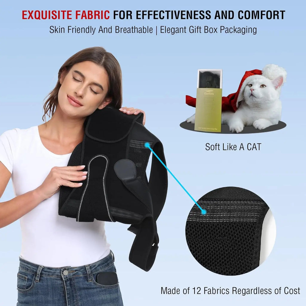 Adjustable Posture Support Brace for Women and Men
